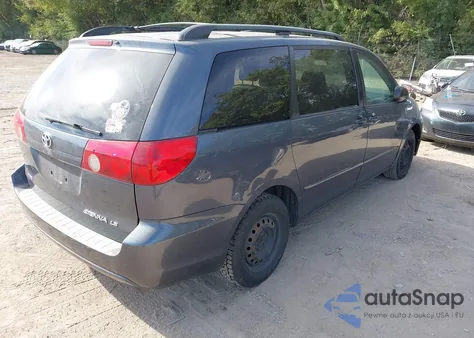 2006 Toyota Sienna Le из США, поврежденный, VIN 5TDZA23C86S548064